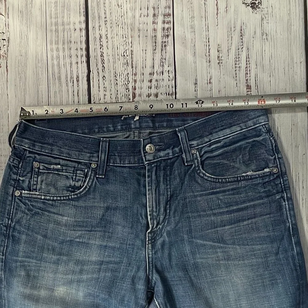 7 for all mankind The Straight in Phenomenon Men's Size 31 Blue jeans - Picture 4 of 12